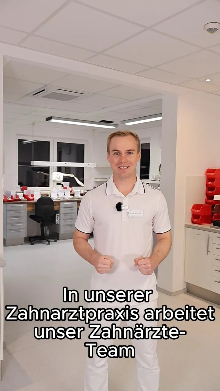 Yannick Stryga stellt im Video das Eigenlabor der Werratalpraxis vor