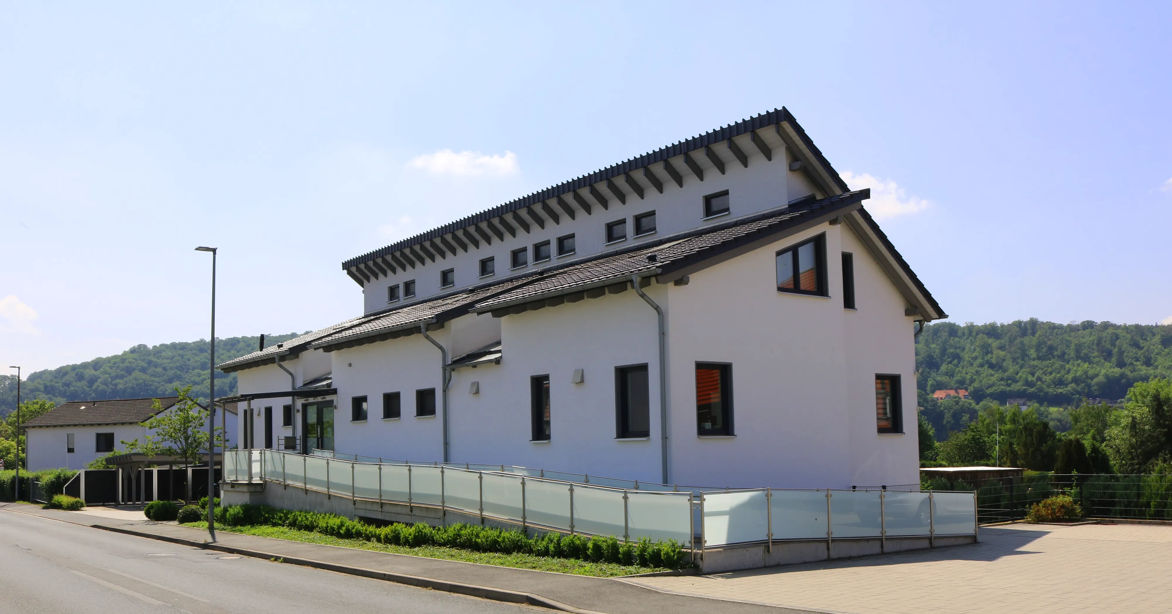 Praxisgebäude der Werratalpraxis Stryga in Hedemünden